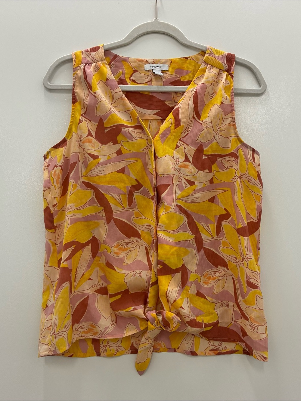 Nine West Floral Blouse